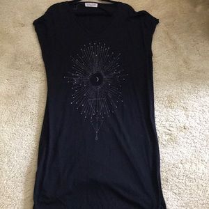 Project Social T- Long T with side Slits